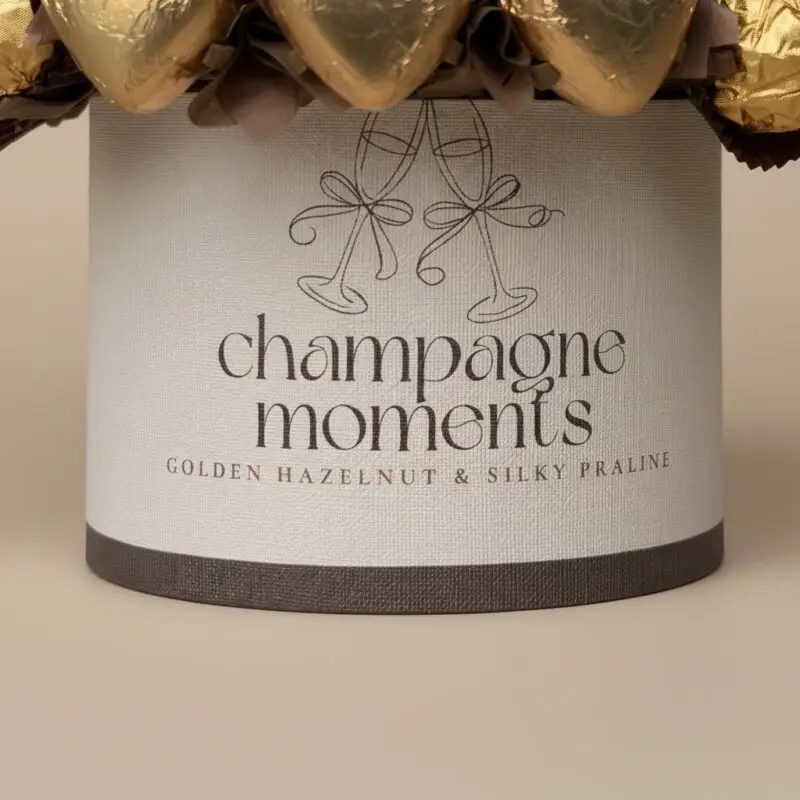 Champagne moment etikett