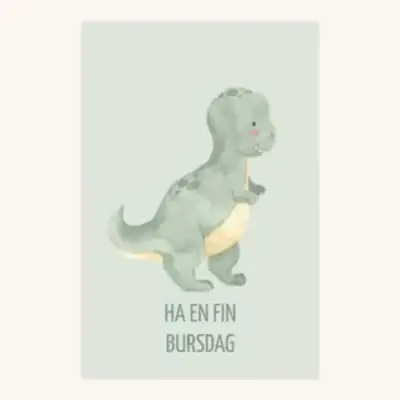 Ha en fin bursdag, 10X15