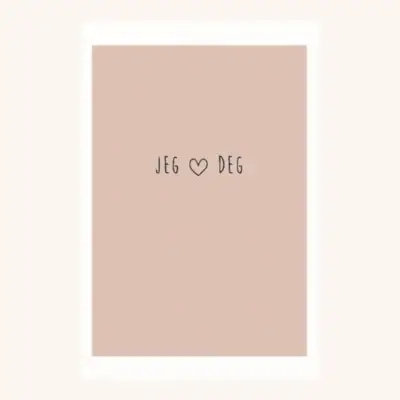 Jeg elsker deg, 10X15